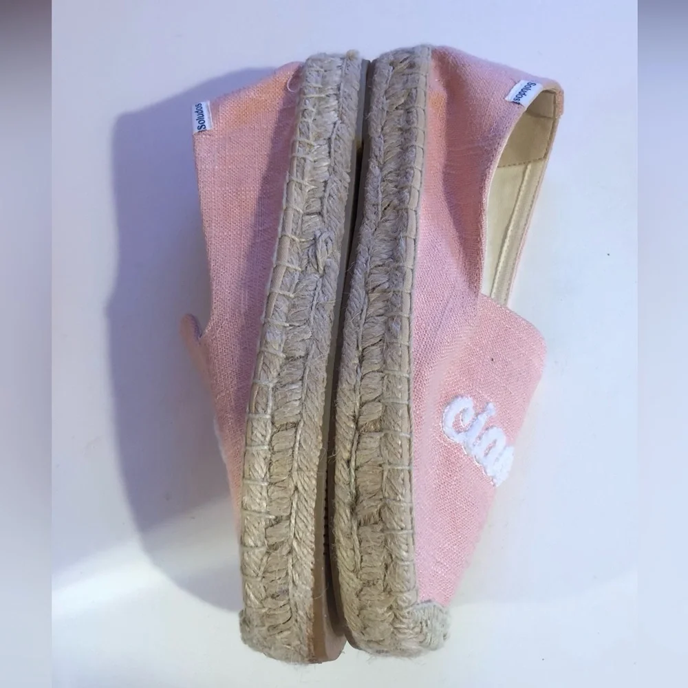 SOLUDOS Ciao Bella Platform Espadrille Pink